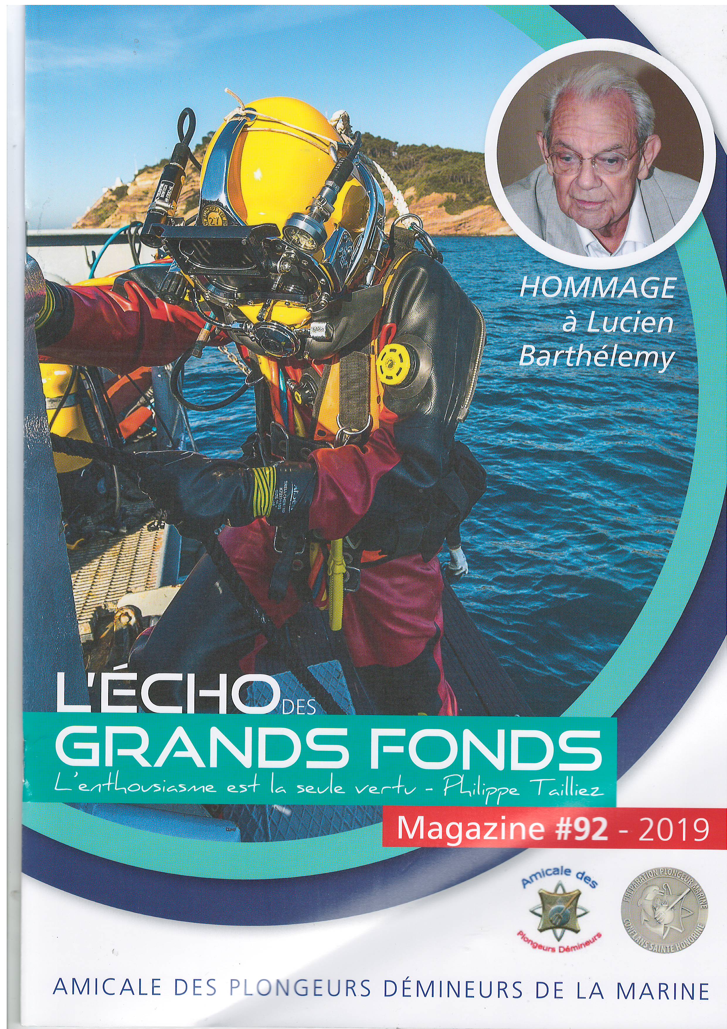 L'Echo des Grands Fonds N°92 - Bulletin de l'Amicale des Plongeurs Démineurs
