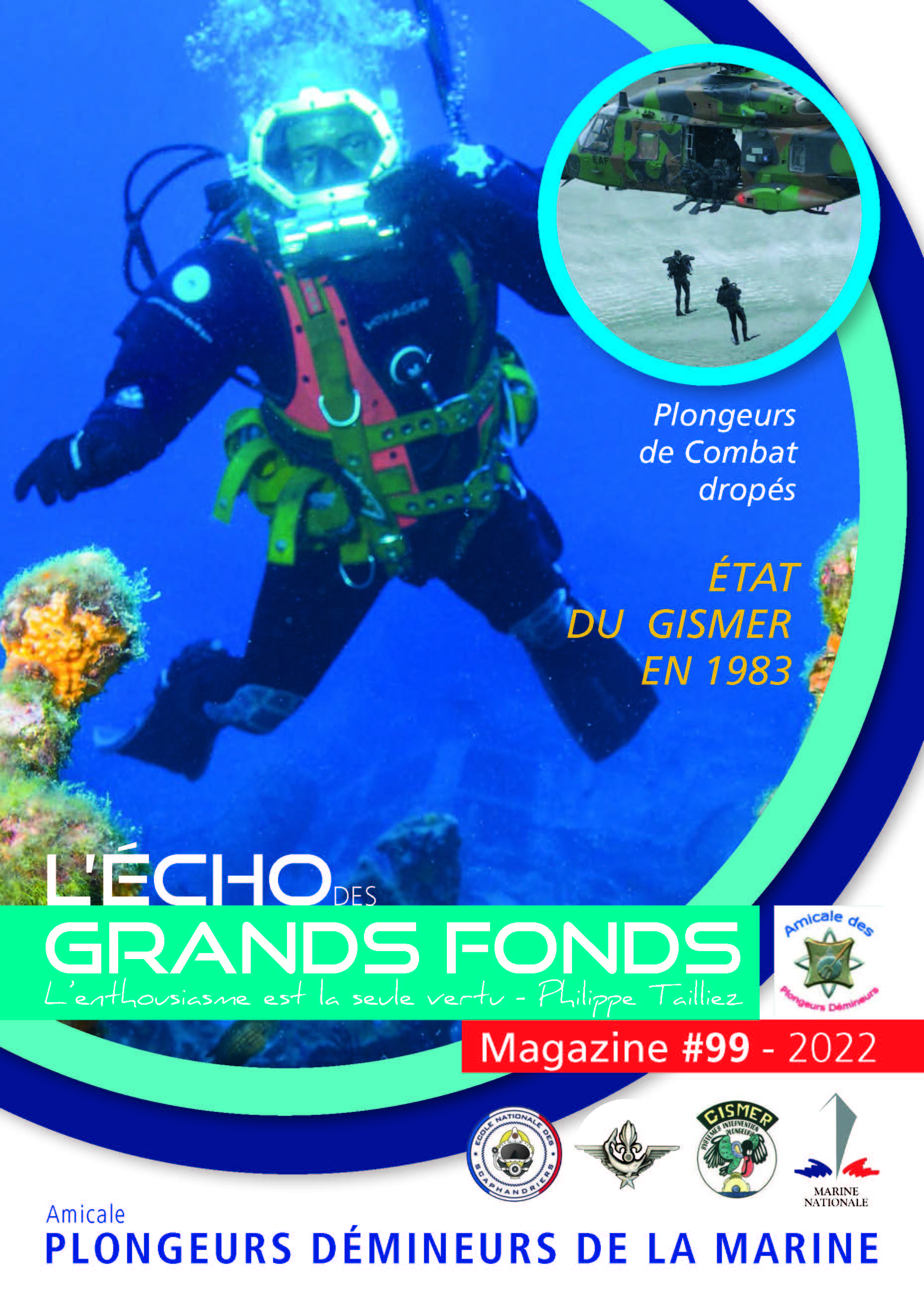 L'Echo des Grands Fonds N°99 - Bulletin de l'Amicale des Plongeurs Démineurs